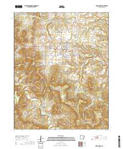 Green Forest 2020 topographic map thumbnail