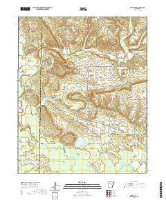 Hattieville 2020 topographic map thumbnail