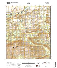 Lavaca 2020 topographic map thumbnail