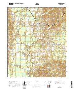 Lockesburg 2020 topographic map thumbnail