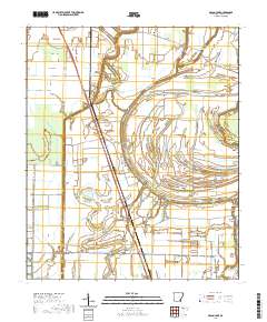 Macon Lake 2020 topographic map thumbnail