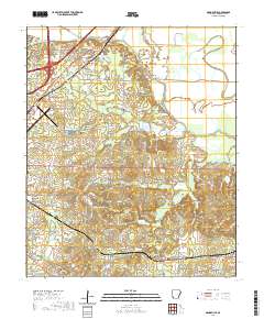 Mandeville 2020 topographic map thumbnail