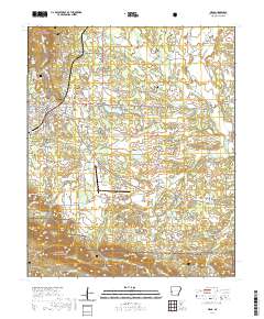 Mena 2020 topographic map thumbnail