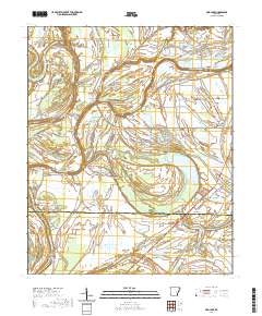 Mud Lake 2020 topographic map thumbnail
