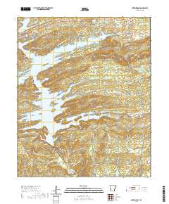 Narrows Dam 2020 topographic map thumbnail