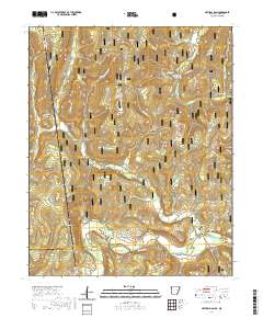 Natural Dam 2020 topographic map thumbnail