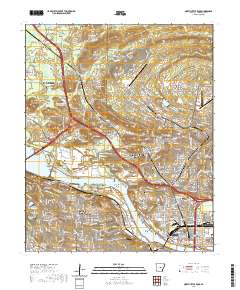 North Little Rock 2020 topographic map thumbnail
