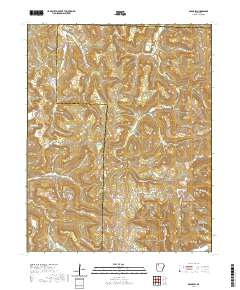 Osage SW 2020 topographic map thumbnail
