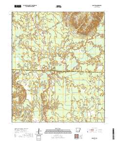 Ouachita 2020 topographic map thumbnail