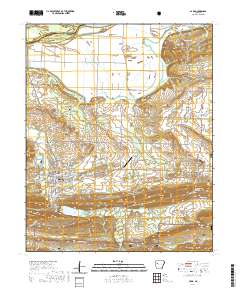 Paris 2020 topographic map thumbnail