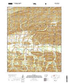 Parks 2020 topographic map thumbnail