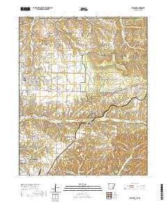 Pea Ridge 2020 topographic map thumbnail