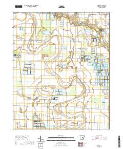 Pettus 2020 topographic map thumbnail