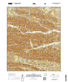 Polk Creek Mountain 2020 topographic map thumbnail