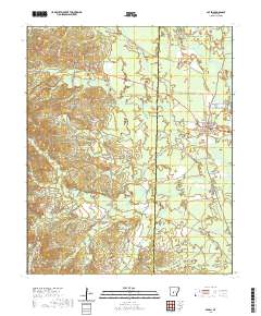 Poyen 2020 topographic map thumbnail
