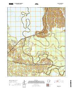 Red Bluff 2020 topographic map thumbnail