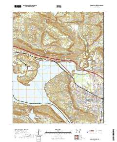 Russellville West 2020 topographic map thumbnail