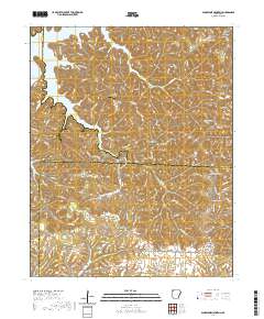 Sandstone Mountain 2020 topographic map thumbnail