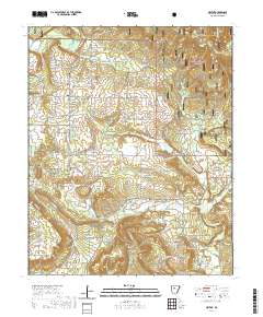 Hector 2020 topographic map thumbnail