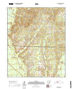 Holly Springs 2020 topographic map thumbnail