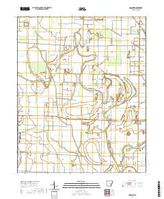 Humnoke 2020 topographic map thumbnail