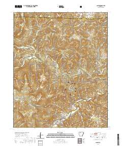 Jasper 2020 topographic map thumbnail