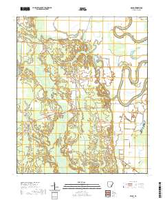 Selma 2020 topographic map thumbnail