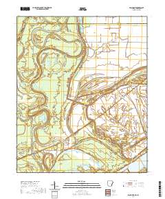 Snow Lake 2020 topographic map thumbnail
