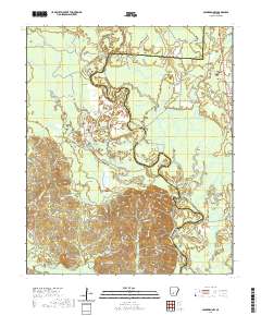 Sparkman NW 2020 topographic map thumbnail