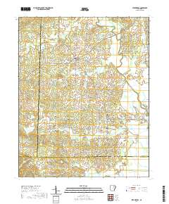 Strawberry 2020 topographic map thumbnail