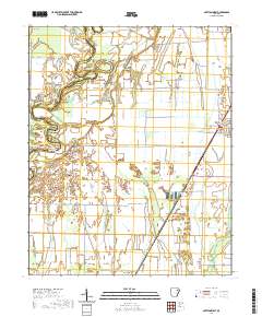 Swifton West 2020 topographic map thumbnail
