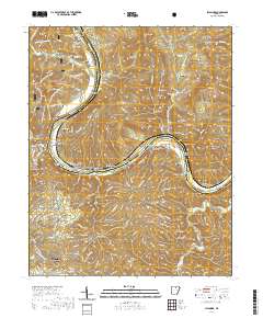 Sylamore 2020 topographic map thumbnail