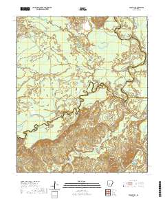 Tates Bluff 2020 topographic map thumbnail