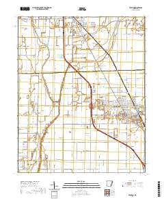 Trumann 2020 topographic map thumbnail