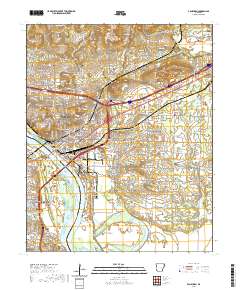 Van Buren 2020 topographic map thumbnail