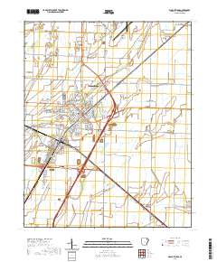 Walnut Ridge 2020 topographic map thumbnail