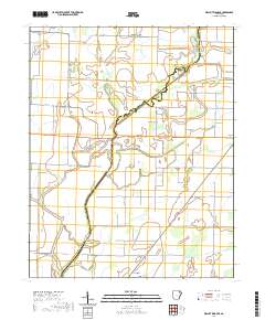 Walnut Ridge SE 2020 topographic map thumbnail