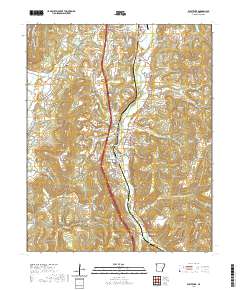 West Fork 2020 topographic map thumbnail