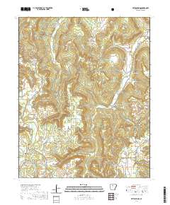 Witts Springs 2020 topographic map thumbnail