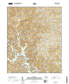Oakway 2020 topographic map thumbnail