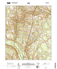 Olar 2020 topographic map thumbnail