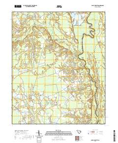 Pamplico North 2020 topographic map thumbnail
