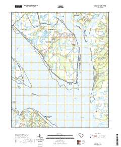 Parris Island 2020 topographic map thumbnail