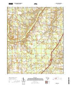 Paxville 2020 topographic map thumbnail