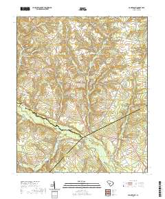 Pond Branch 2020 topographic map thumbnail