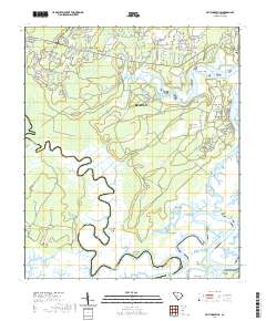 Pritchardville 2020 topographic map thumbnail