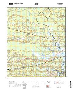 Ravenel 2020 topographic map thumbnail