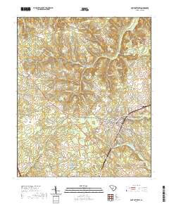 Saint Matthews 2020 topographic map thumbnail