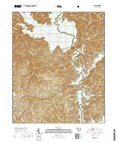 Salem 2020 topographic map thumbnail