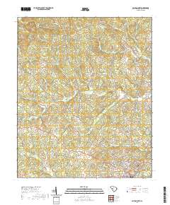 Saluda North 2020 topographic map thumbnail